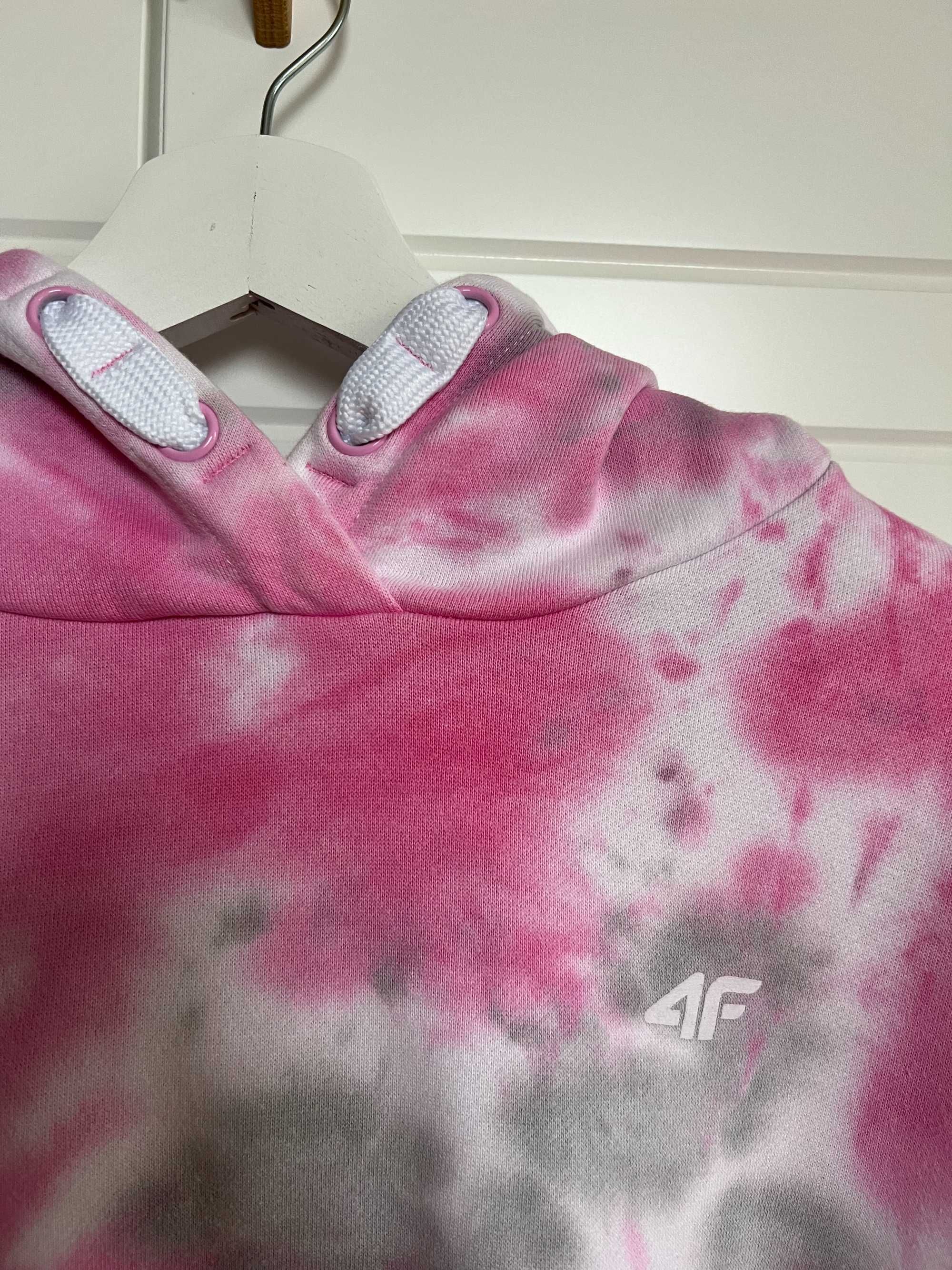 Bluza dziewczęca sportowa 4f r.164 Tie Dye