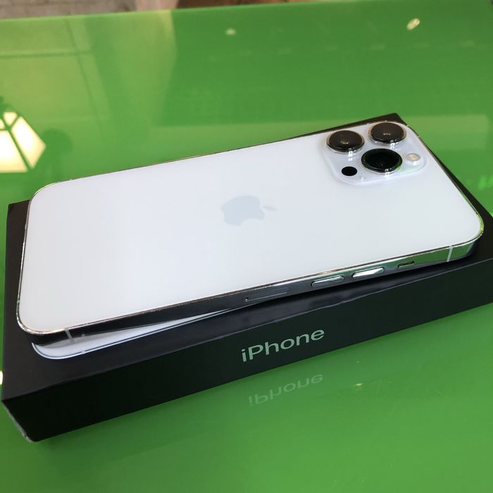 Магазин! iPhone 13 Pro Max 128gb Silver Neverlock! Гарантія! Обмін!