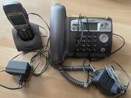 Telefon stacjonarny i przenośny Panasonic