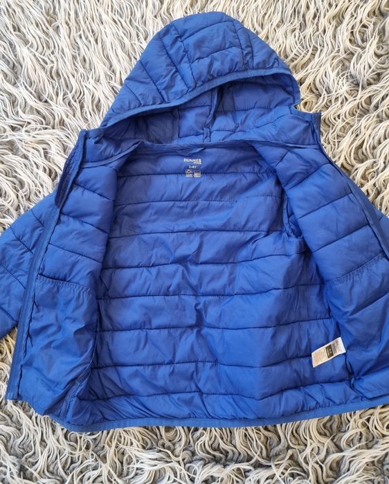 Kurtka 104 niebieska dla chłopca