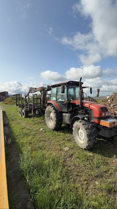 Продам мтз1523 і прицеп з маніпулятором, сортиментовоз, веймер