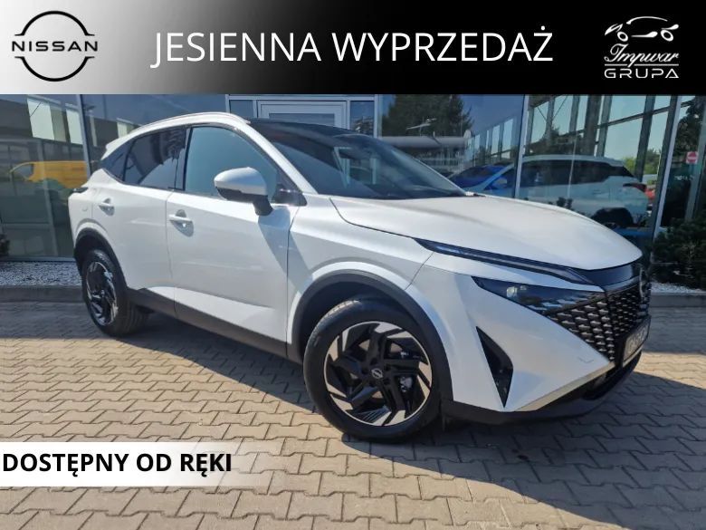 Nissan Qashqai Kamery 360 / P. Zimowy / Cyfrowe Zegary / Relingi