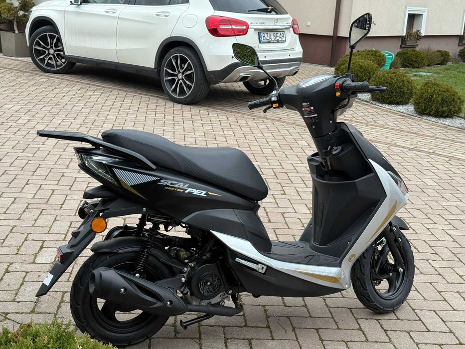 Skuter  BARTON SCALPEL Nowy 50cc 4T LED, 3 Lata GWARANCJI !