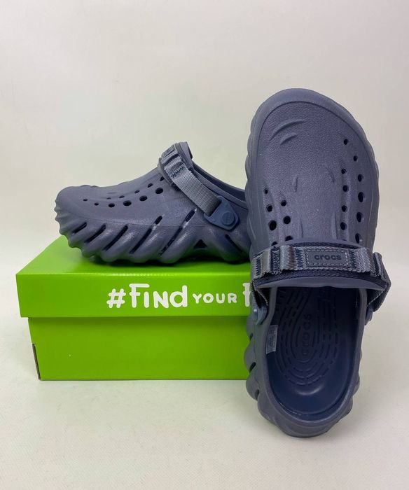 Echo Clog Крокс новинка сезону Crocs чоловічі Crocs Echo Clog Navy