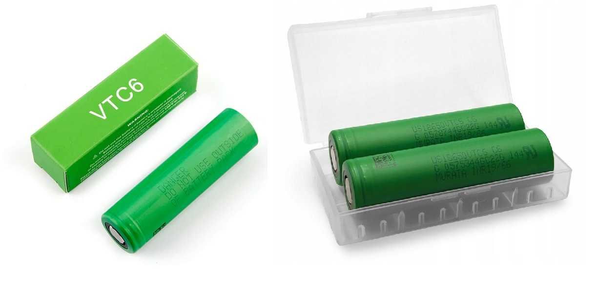 4x Akumulator Wysoko-Prądowy SONY VTC6 Ogniwo 18650 Li-Ion 3100mAh 30A