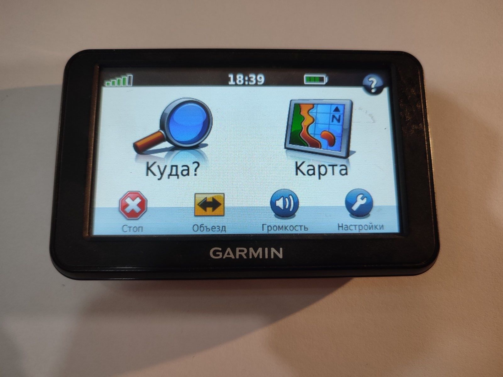 Навигатор Garmin nuvi 40