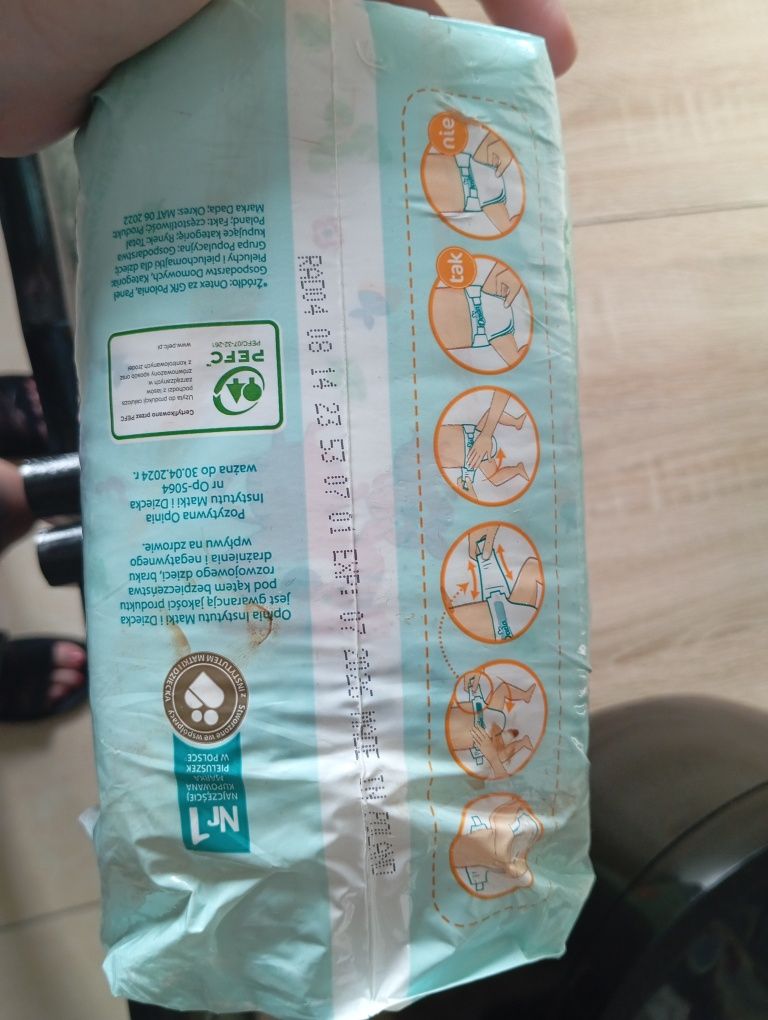 Pampersy 3 Dada 4-9 kg dla dzieci