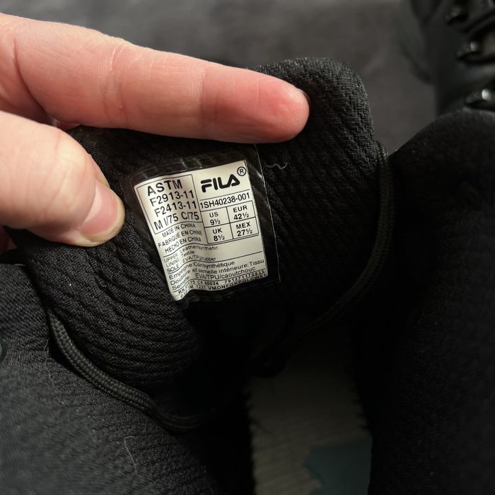 Чоловічі чоботи Fila slip-resistant. P.42. Нові!!!