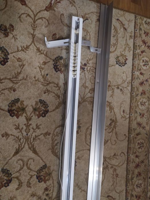 Карниз алюминиевый двойной