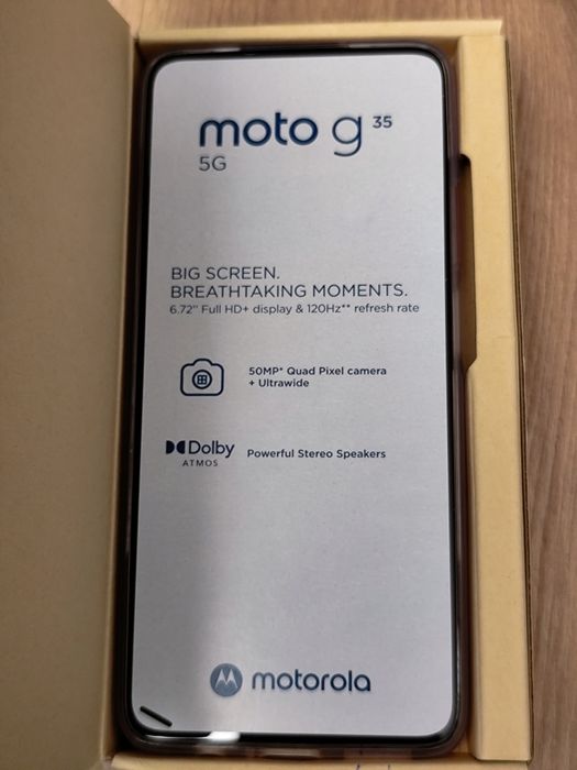 Telefon Motorola g35.