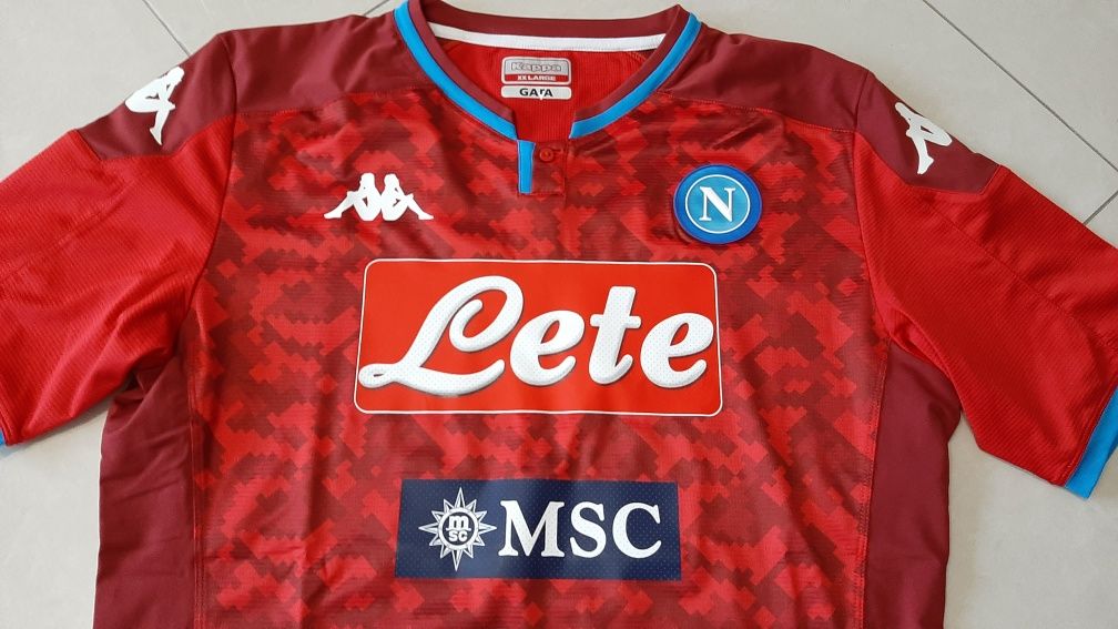 Koszulka meczowa Napoli Lete Kappa