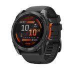 Garmin Fenix 8 51mm AMOLED Slate Gray with Black Silicone Band
