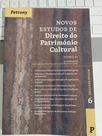 Livro Novos estudos do direito do património cultural