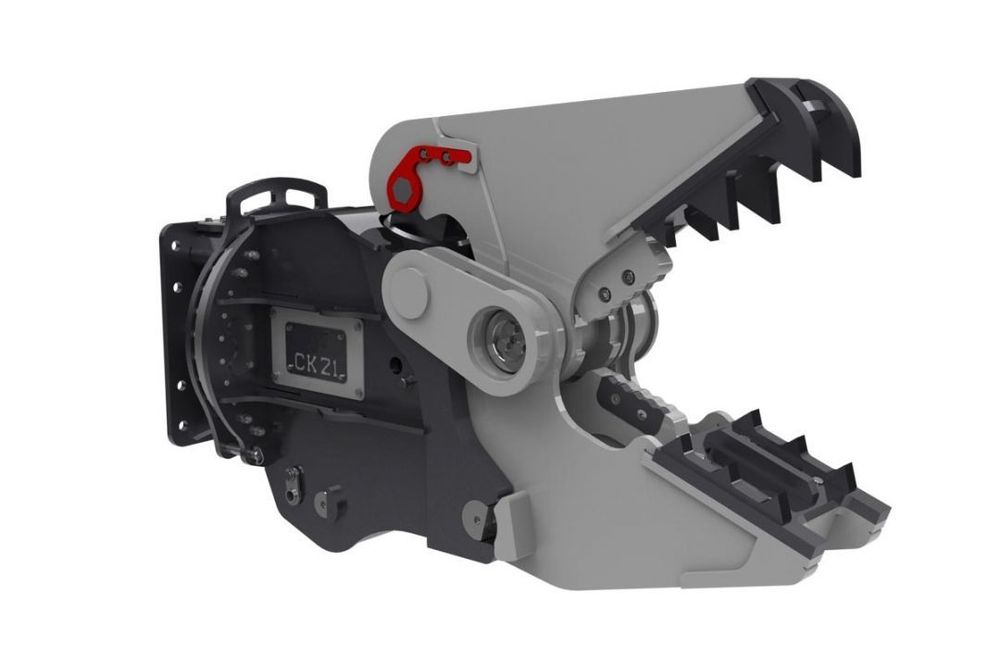 MULTIPROCESSOR szczęki kruszące NOŻYCE CK36 5w1 D waga 3760 kg koparka 35 - 50 ton