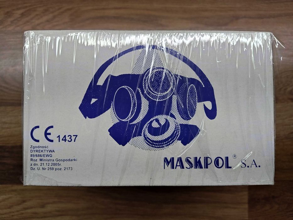 Półmaska silikonowa MASKPOL MP 21/1 rozmiar M/L