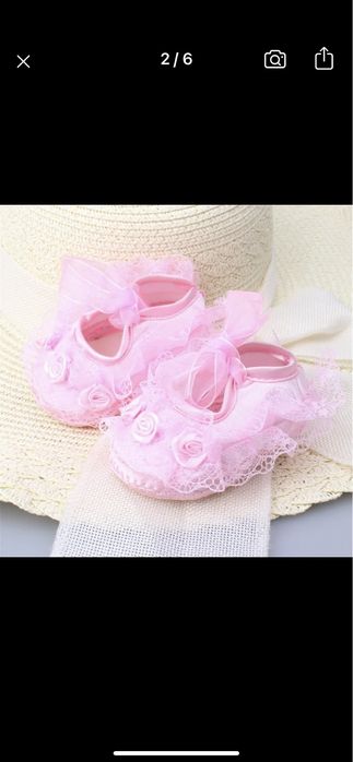 Пинетки дитячі, святкові