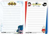Notes A6/80k z poddrukiem Batman (10szt) Beniamin ,154x211 mm
