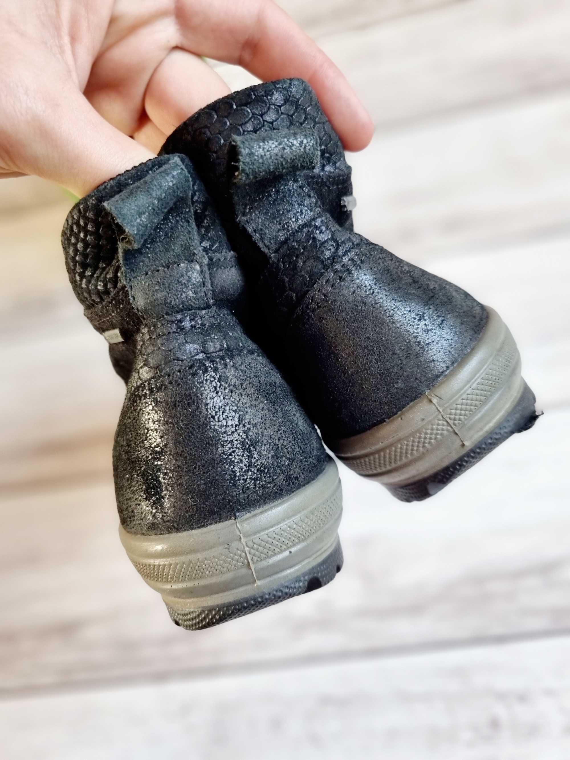 Треккинговые кожаные gore tex кроссовки ботинки мокасины высокие 38