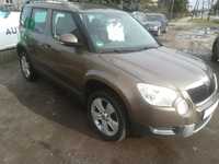 Skoda Yeti 1,2Tsi 2010/1rej. bezwypadkowa ZAMIANA serwis udokumentowana Raty!