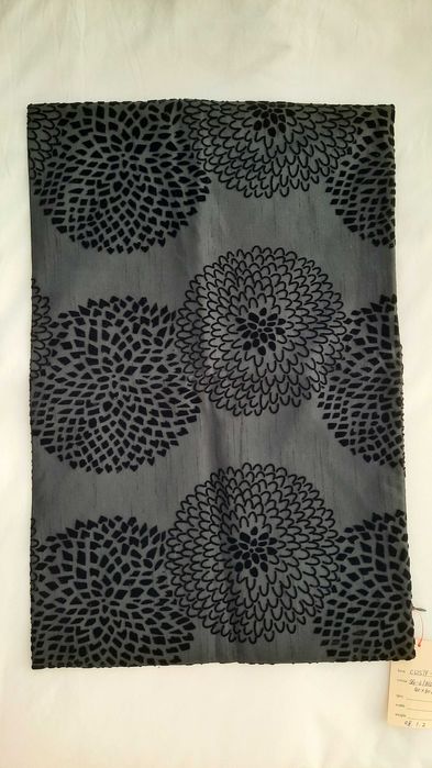 6 Capas de almofadas Pretas/Cinza 6€