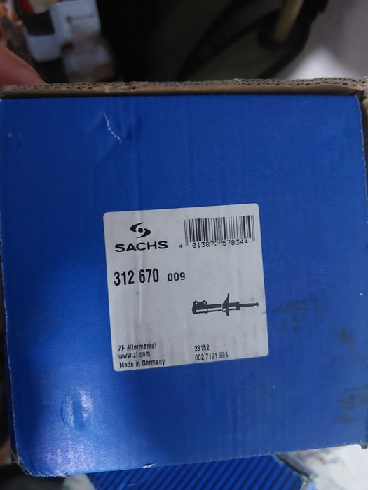 Амортизаторы полуприцепа SAF