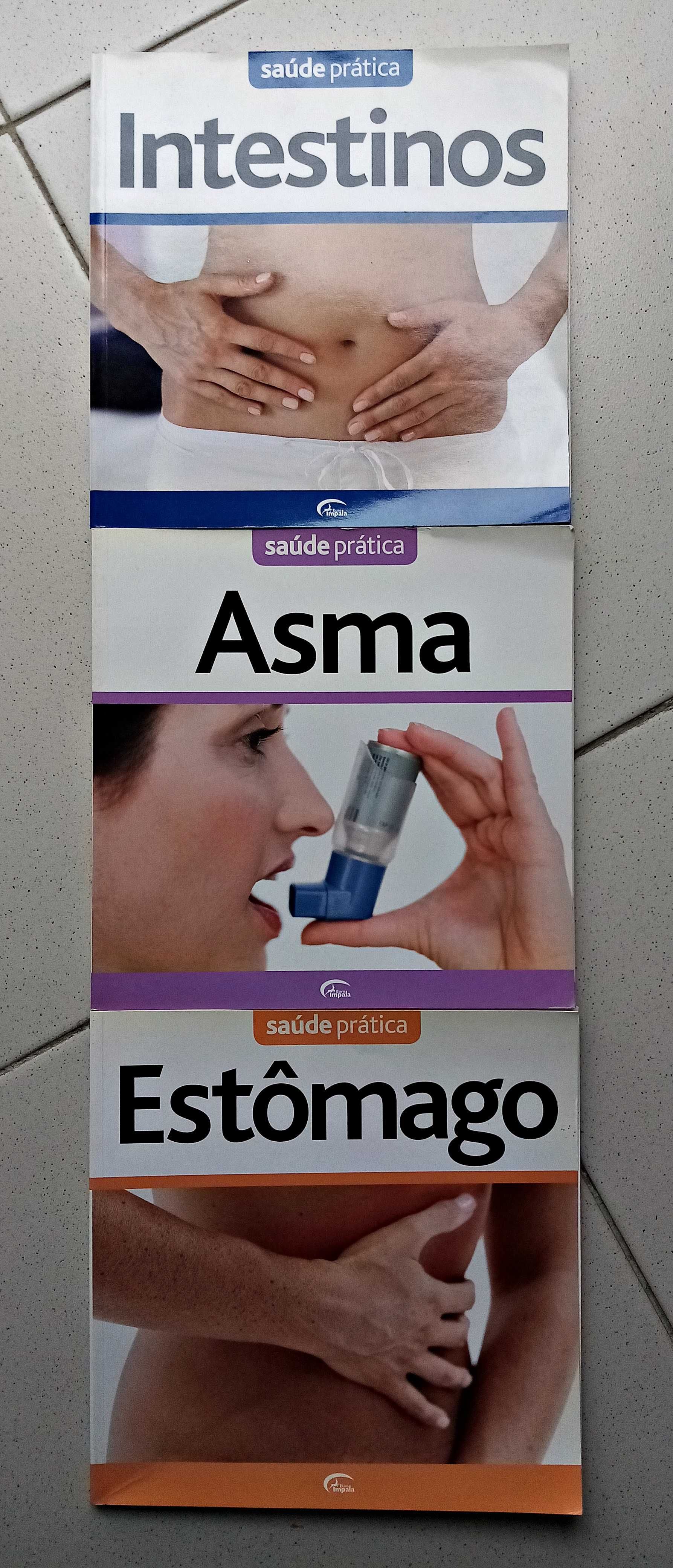 Saúde prática ( 3 livros ) - conjunto = 6 euros