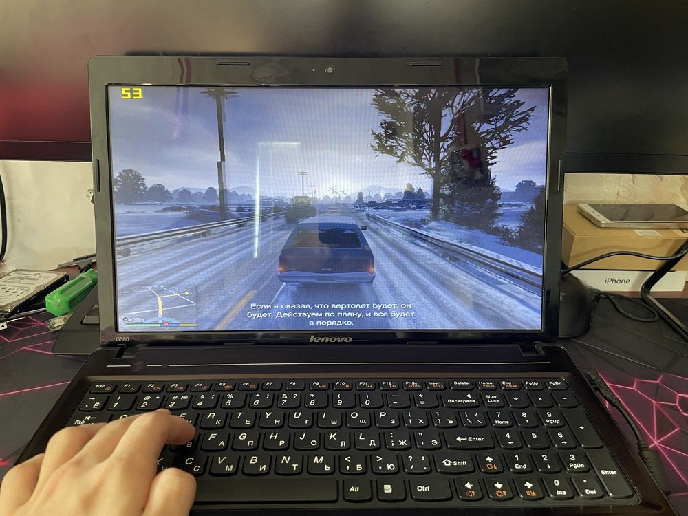 Потужний ноутбук i5, gt 635m 2gb, 6/900gb ssd + hdd, батарея 1-1,5 год