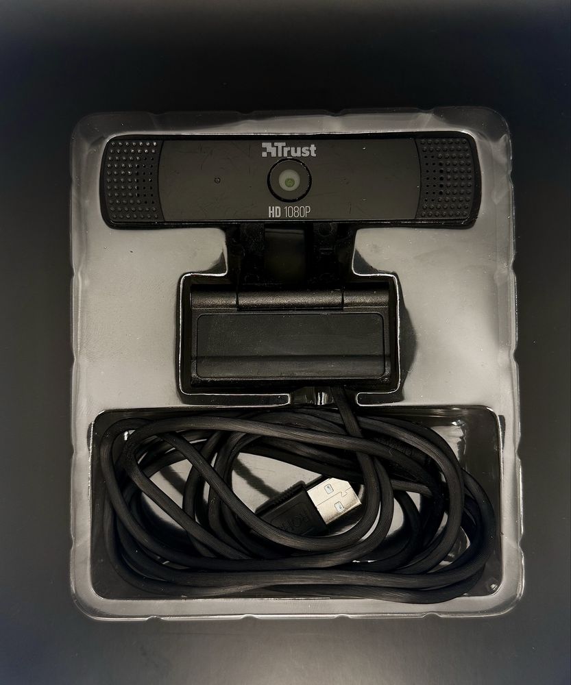 Kamerka internetowa Trust GXT 1160 Vero – Full HD 1080p, czarna