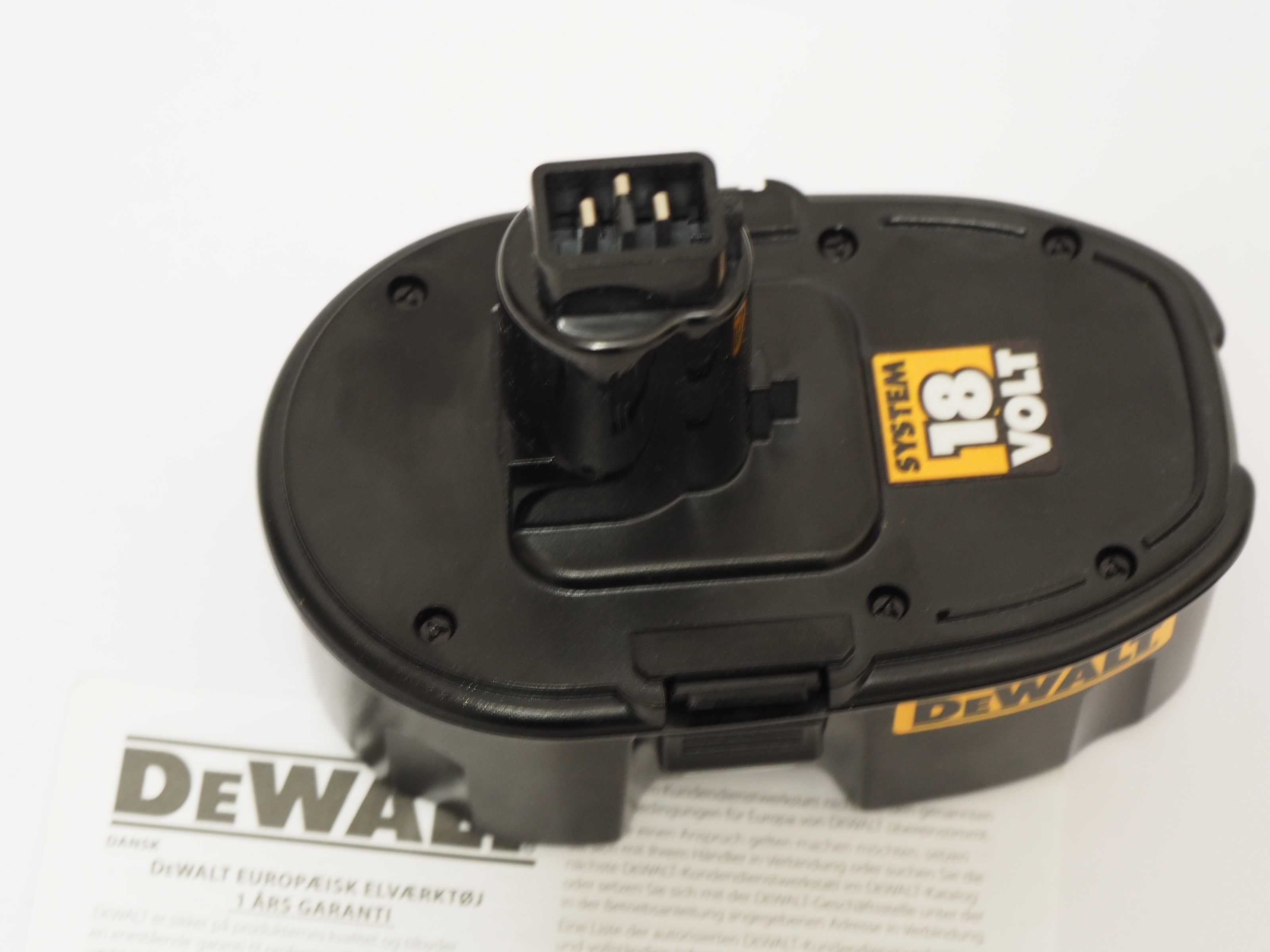 DEWALT 18v 3ah XRP akumulator bateria NI-MH Nowa