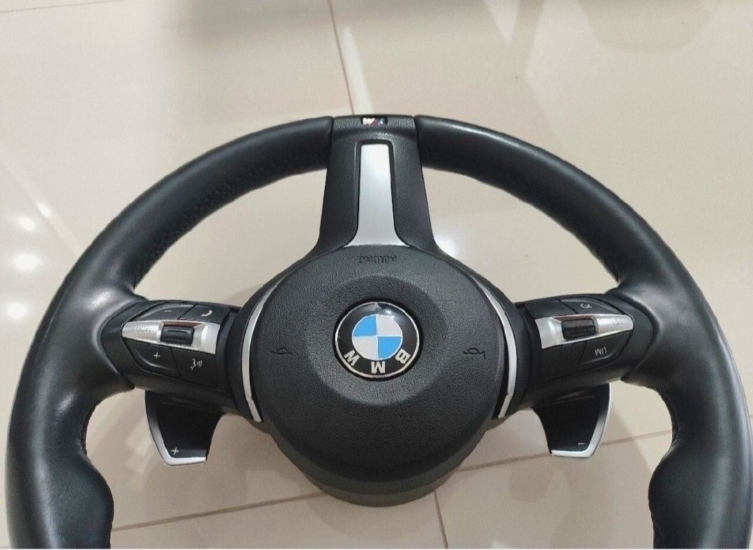 ORYGINAŁ Kierownica BMW F F22 F30 F31 F32 F36 M Pakiet Mpakiet Łopatki