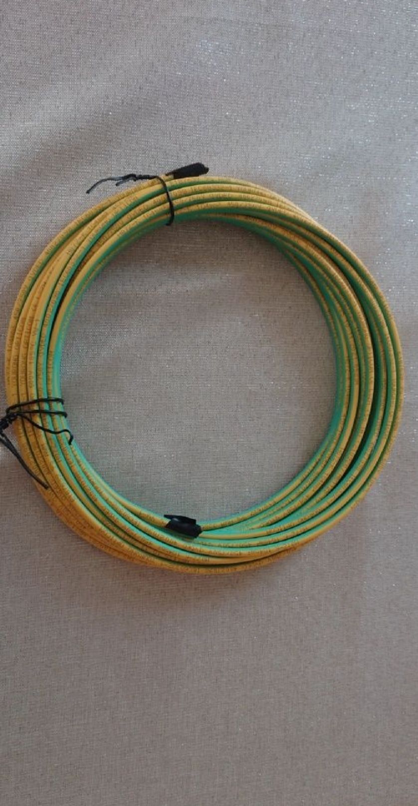 Kabel 4 mm2 żółto-zielony 10 metrów
