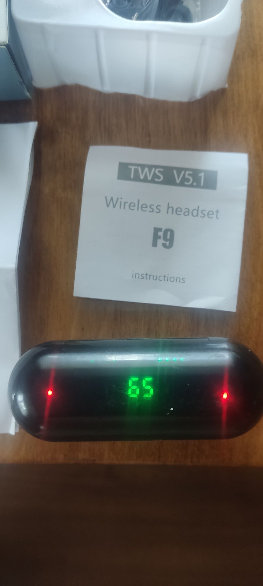 Słuchawki TWS V5.1 F9