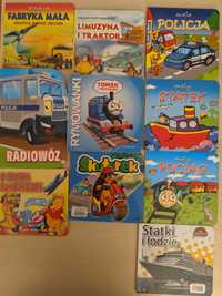 Książeczki dla dzieci (1-2) pojazdy