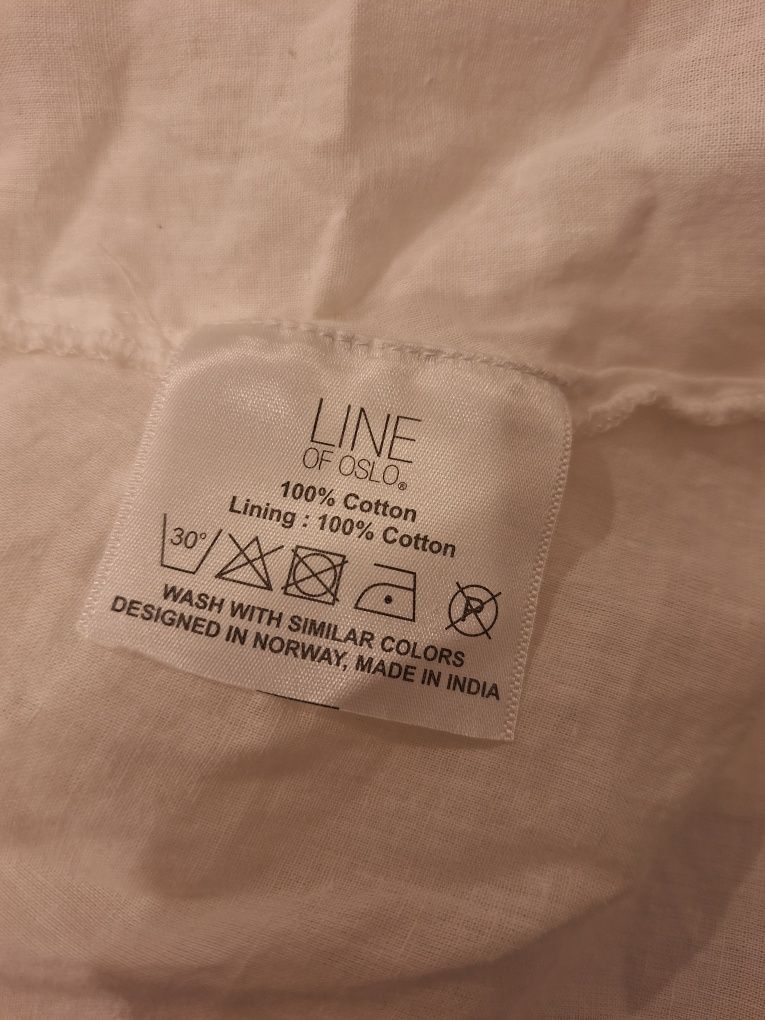Line of Oslo, damska sukienka mini, r. M