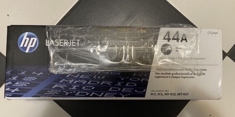 Nowy Oryginalny, toner HP 44A Czarny 1k CF244A