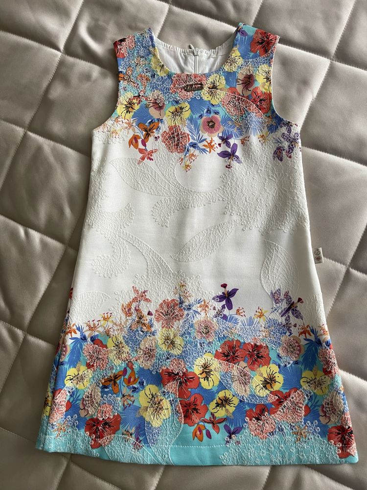 Весняний сарафан, сукня для дівчинки на 5 років