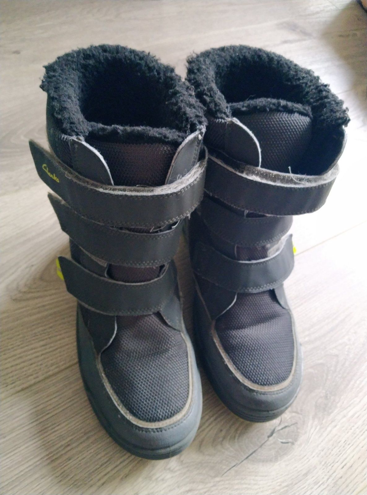 Зимові сапоги, ботинки Clarks 34