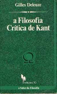 A filosofia crítica de kant - Gilles deleuze