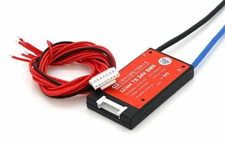 BMS (бмс) DALY 24V 7S 20A (до 50А) Li-ion  плата захисту (защиты)