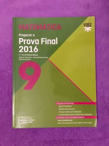 Preparar a Prova Final Matemática 9º ano