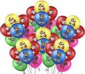 Balony psi patrol  50szt mega zestaw