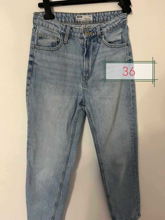 Spodnie jeansowe bershka