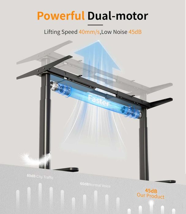 Nowy stelaż elektryczny/rama MAIDeSITe /konstrukcja/TH2 PRO PLUS !F19!