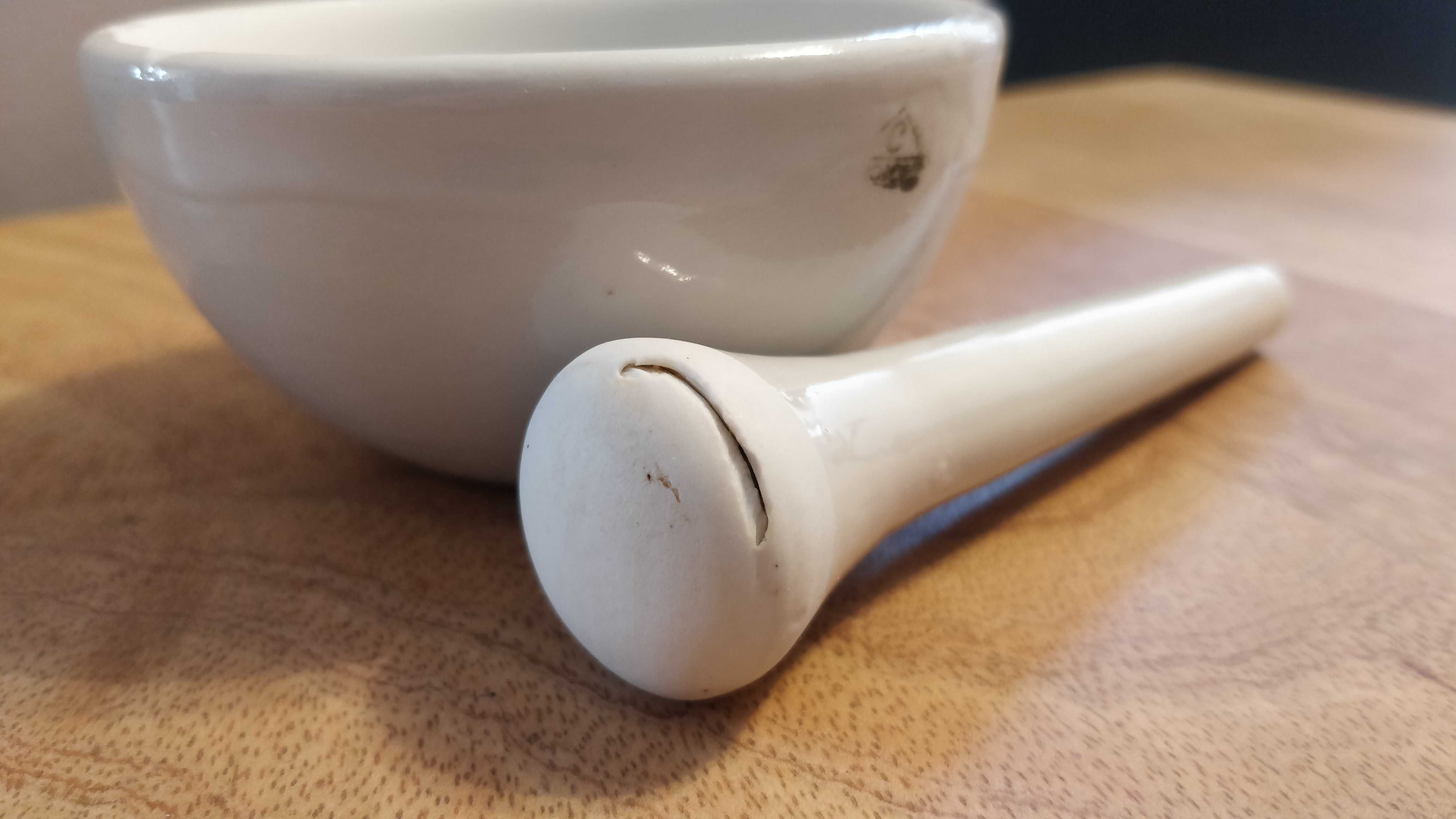 Moździerz ceramiczny Chodzież - mały, czasy PRL
