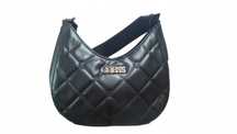 Guess Torebka Damska Czarna Logowana Pikowana T569