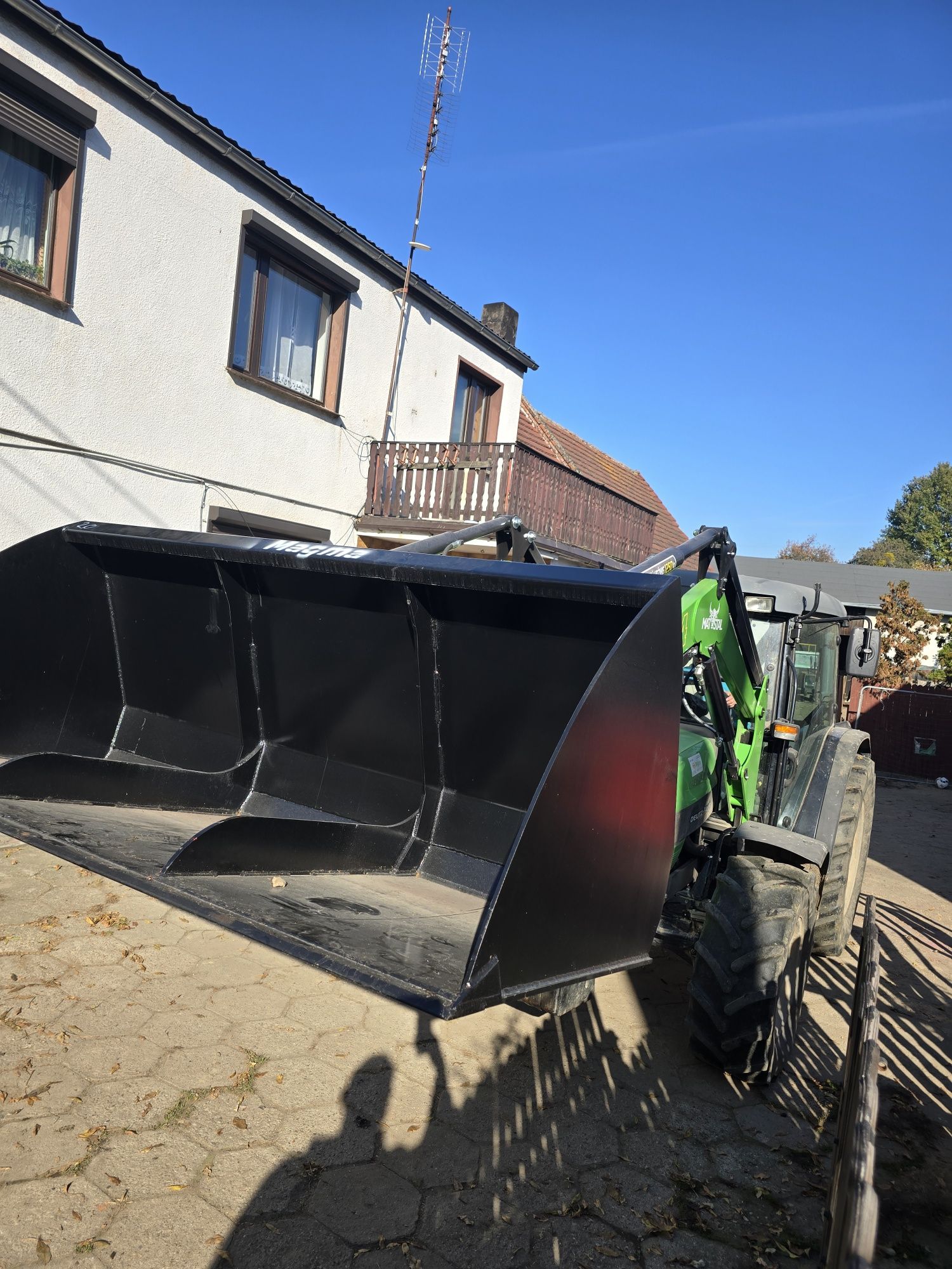 8mm Blacha łyżka objętościowa do tura jcb.
