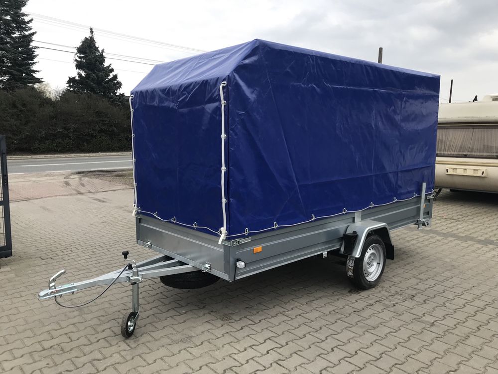 Wynajem Przyczepa Fracht 350x150 Bardzo Duża Przestronna Dmc 750 kg