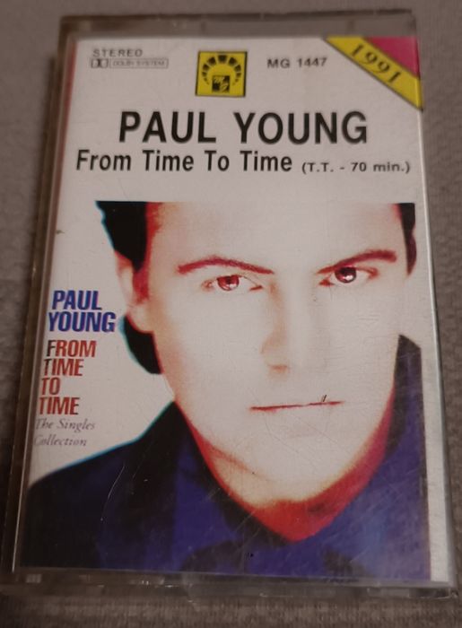Paul Young from Time to time. Kaseta audio