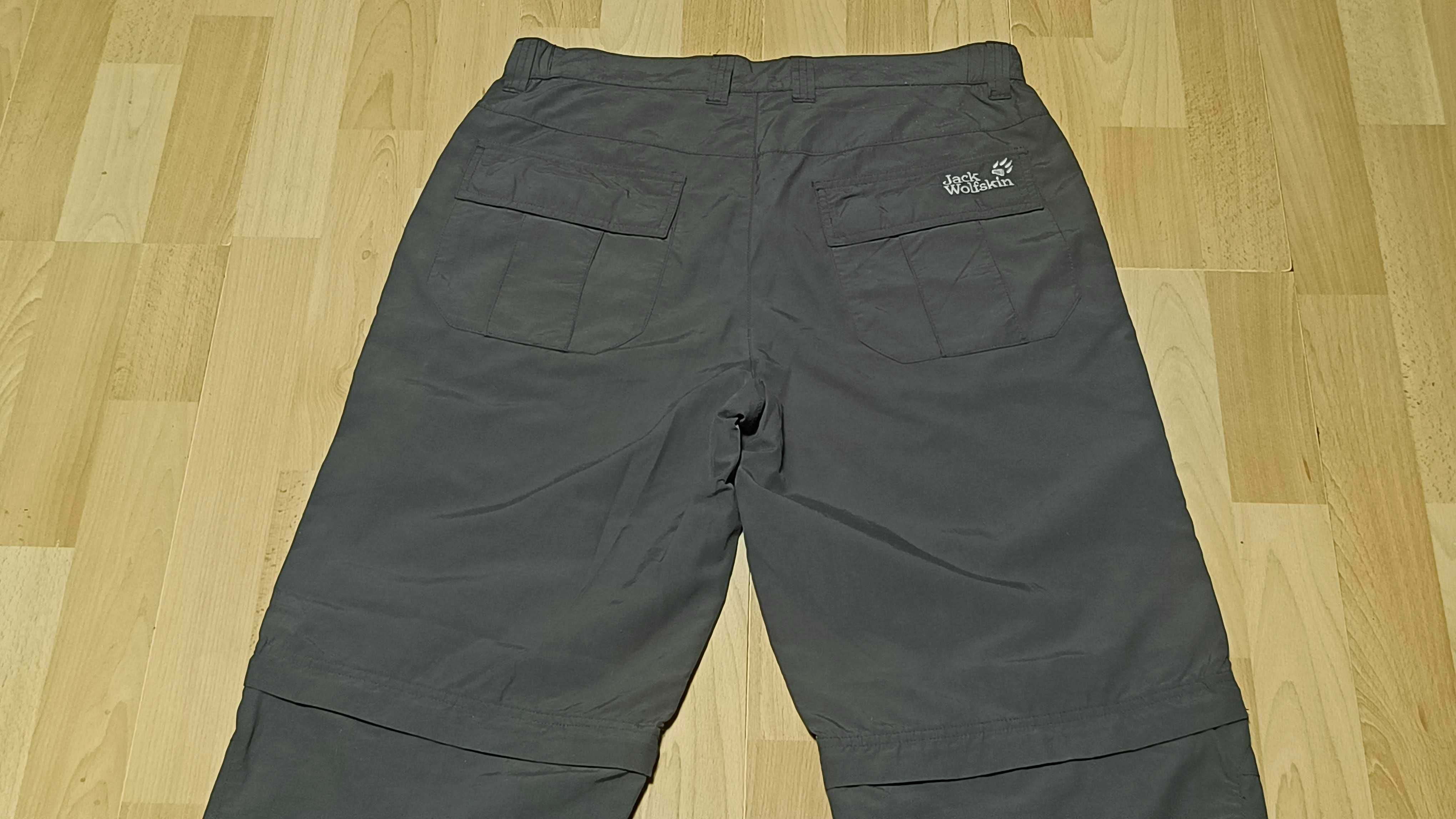 Męskie spodnie funkcyjne 2w1 JACK WOLFSKIN r.M stan bardzo dobry