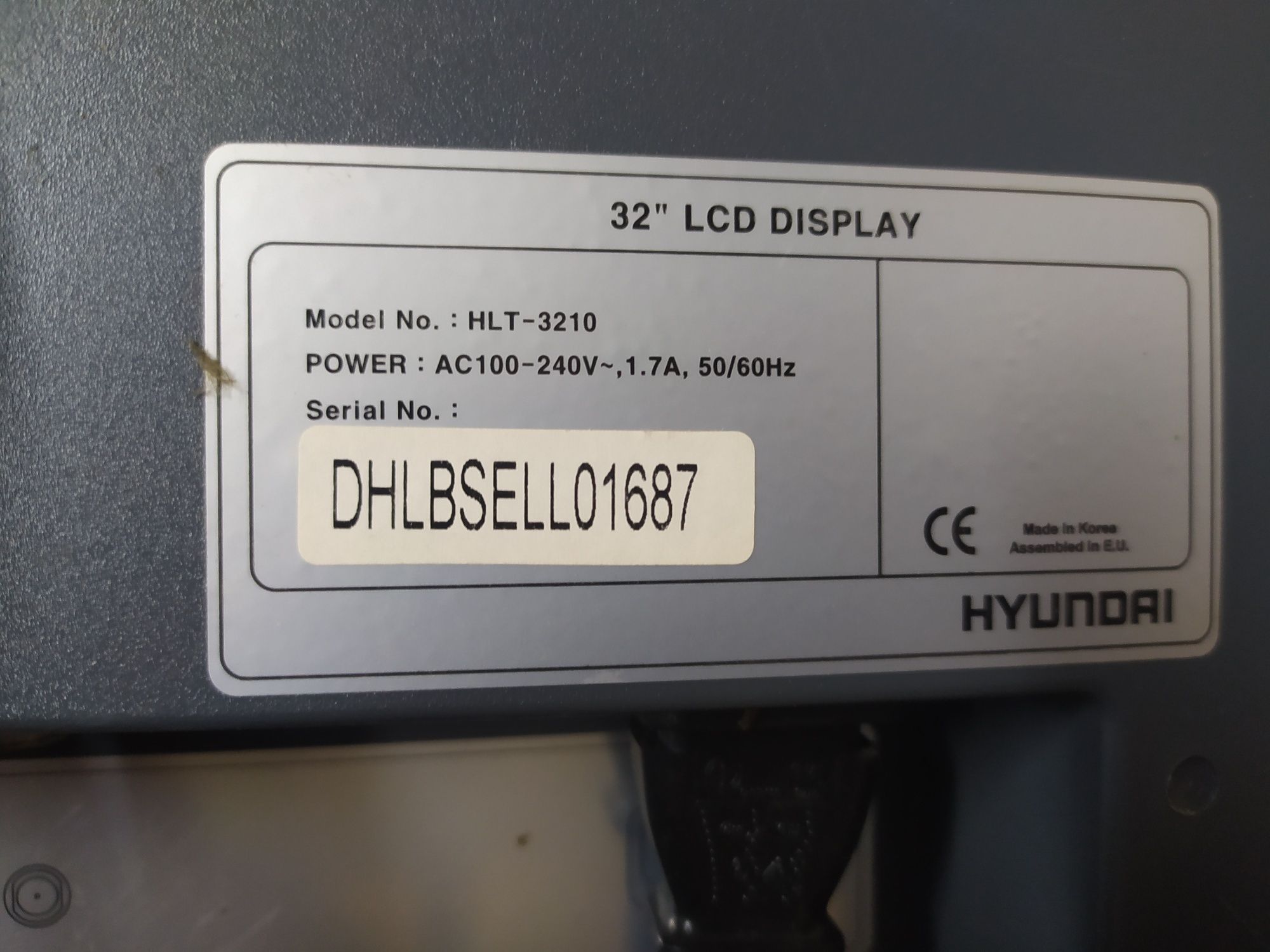 LCD Hyundai 32 hd